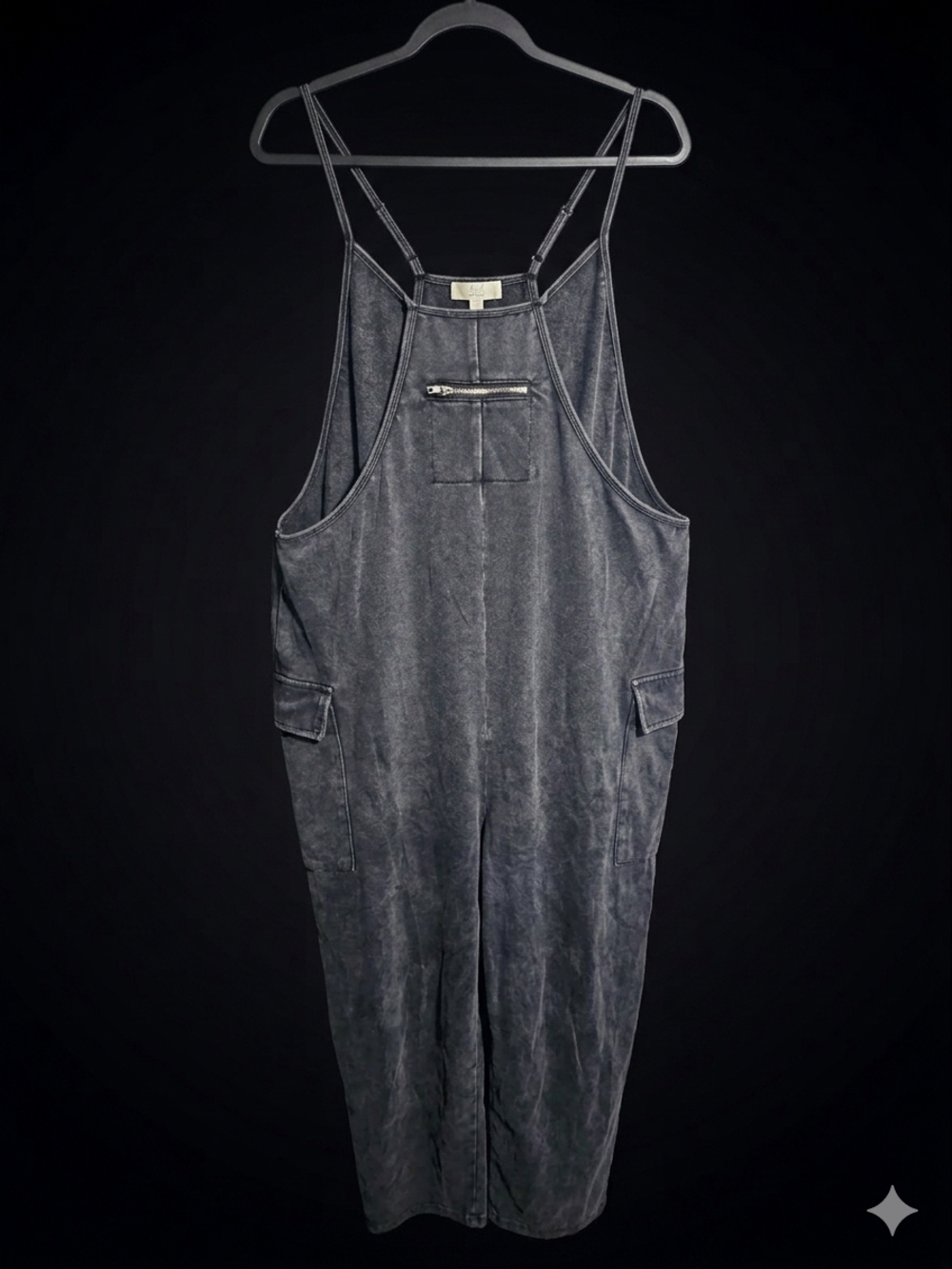 Oddi Ash Black Jumpsuit - Picture 2 of 4